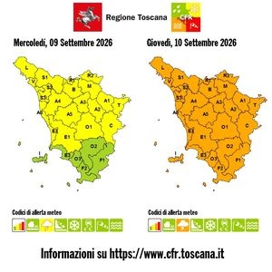 ALLERTA METEO ARANCIONE PER TEMPORALI FORTI E RISCHIO IDRAULICO E IDROGEOLOGICO DEL RETICOLO MINORE