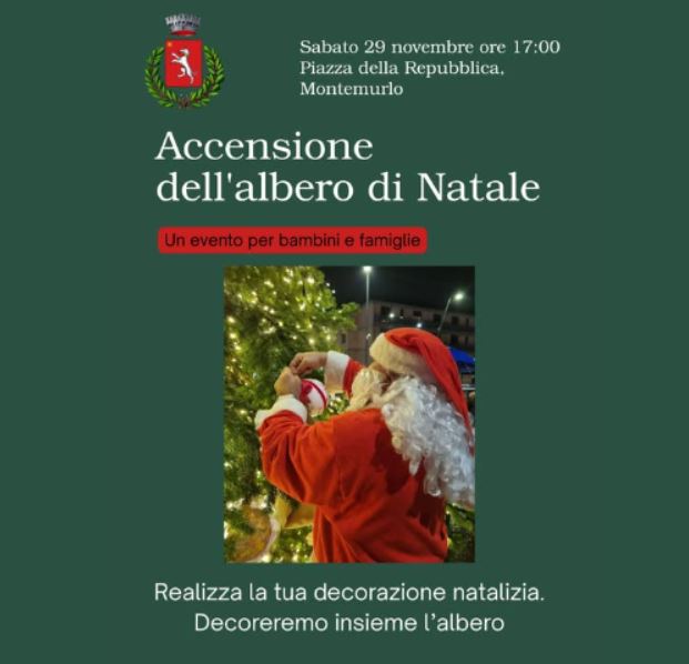 Accensione dell\'Albero di Natale