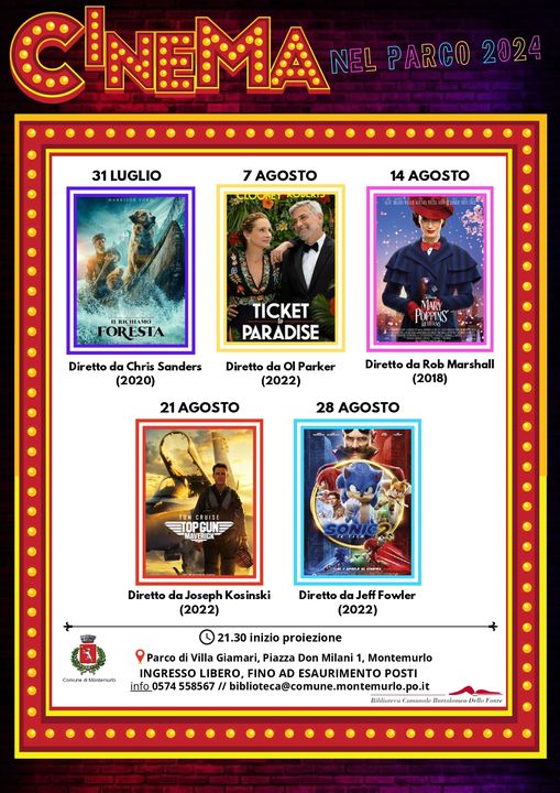 Cinema Nel Parco - Sonic 2